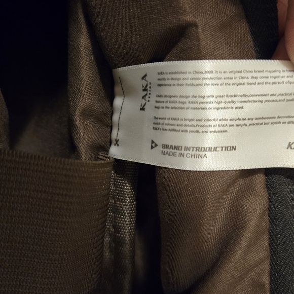 2008 Kaka Canvas Convertible Bag Backpack Duffle Laptop Luggage - Picture 16 of 16